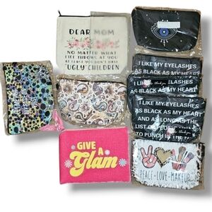 BUNDLE OF NINE BRAND NEW CARRY-ALL POUCHES \ RESELLERS LOT